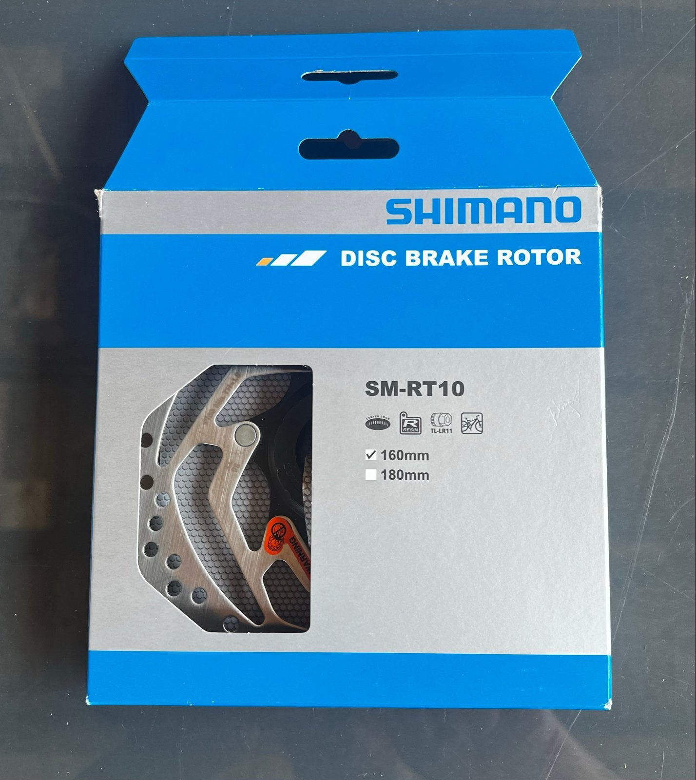 Shimano SM-RT10 Schijfrem Rotor 160mm, Fietsen en Brommers, Fietsonderdelen, Remmen, Ophalen, Elektrische fiets, Nieuw