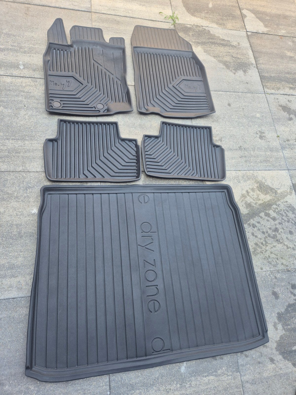 Renault Kadjar All Weather rubber automatten set, Ophalen, Zo goed als nieuw