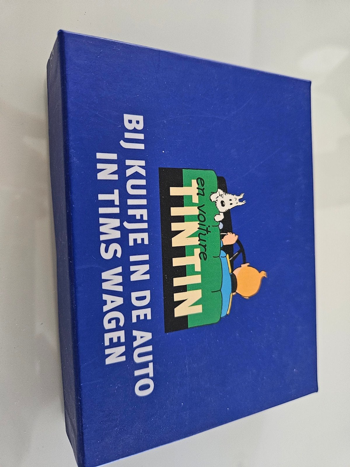 Kuifje speelkaarten - Bij Kuifje in de auto, Een of twee spelers, Verzenden, Nieuw, Hergé / Tintin