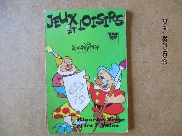adv6406 jeux et loisirs frans disney, Eén stripboek, Ophalen, Gelezen