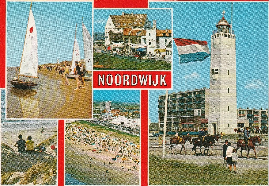Noordwijk aan zee 1978, Ophalen of Verzenden, 1960 tot 1980, Gelopen, Zuid-Holland
