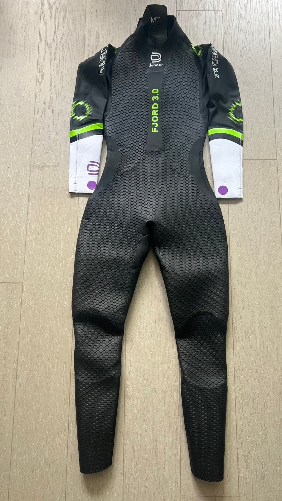 De Boer Fjord 3.0 wetsuit. Maat MT, Watersport en Boten, Ophalen of Verzenden, Zo goed als nieuw, Heer, Wetsuit