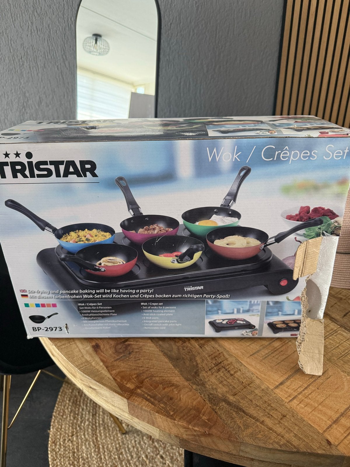 Gourmet / Wok / Crêpes Set - Nieuw in doos, Ophalen of Verzenden, Nieuw, 4 t/m 7 personen