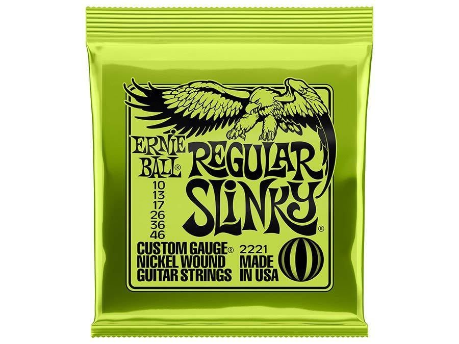 Ernie Ball 2221 Regular Slinky Snaren Elektrisch (10-46), ., Nieuw, Ophalen of Verzenden, .