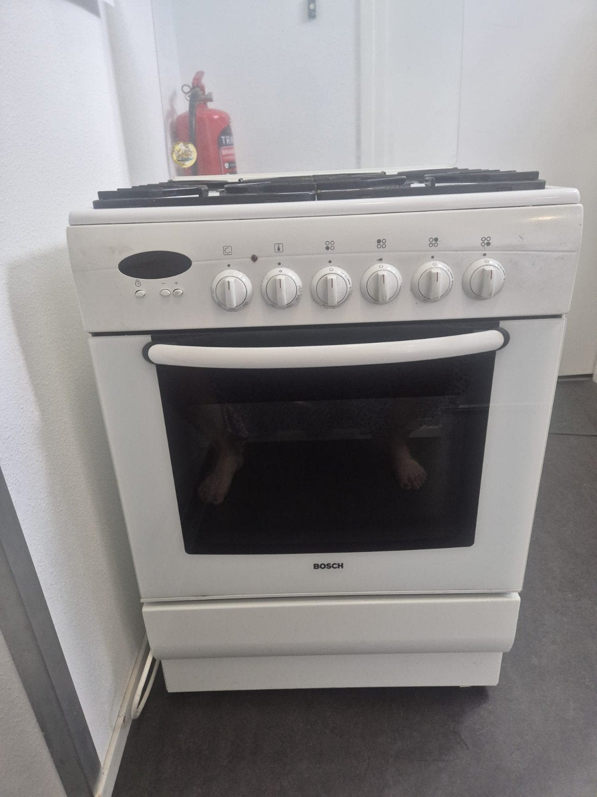 Gas fornuis, Ophalen, Gebruikt, 4 kookzones, Gas