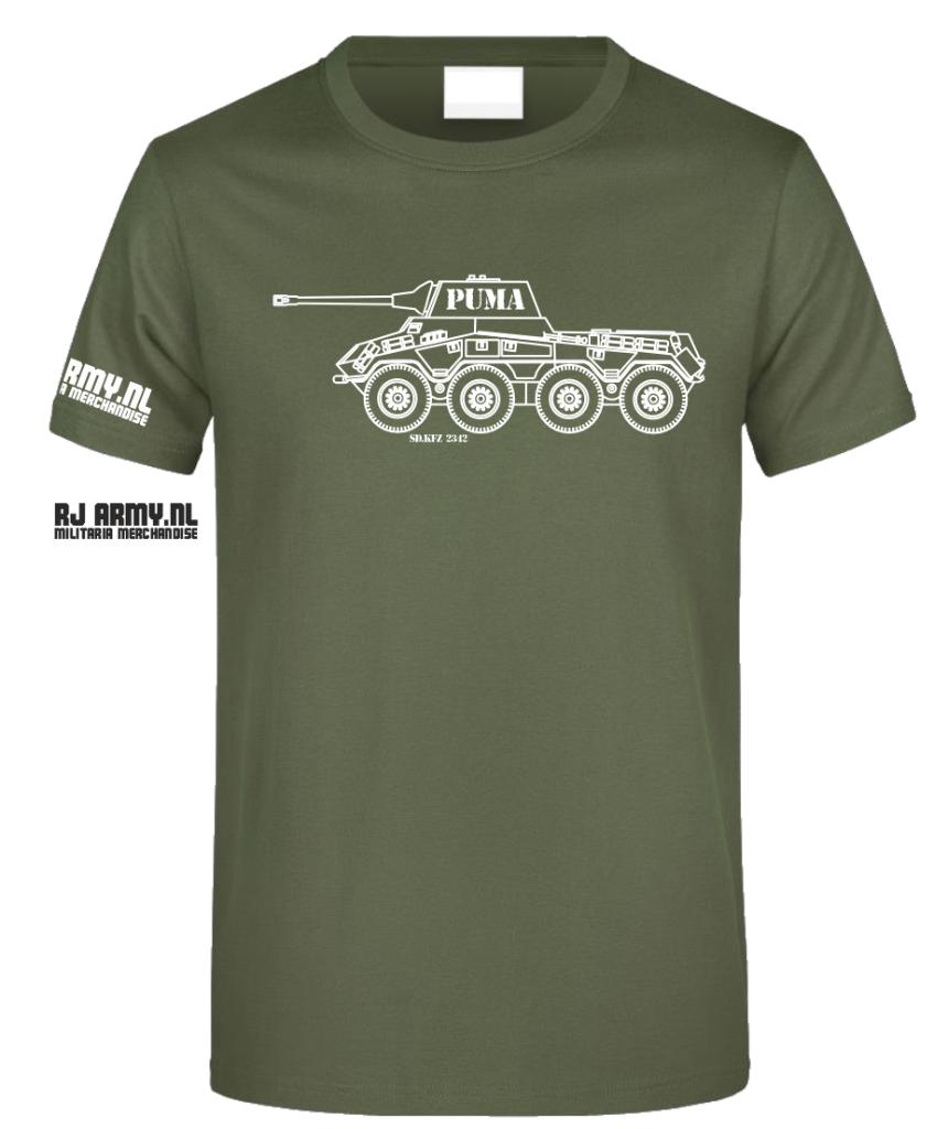 Tank Puma sd kfz 234-2, Ophalen of Verzenden, Landmacht, Duitsland, Kleding of Schoenen