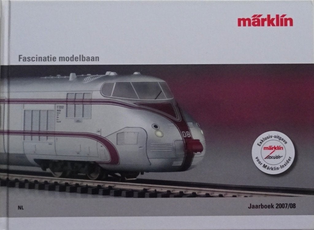 Marklin Jaarboek 2007/08 Marklin Insider, Wisselstroom, Nieuw, Märklin, Boek, Tijdschrift of Catalogus