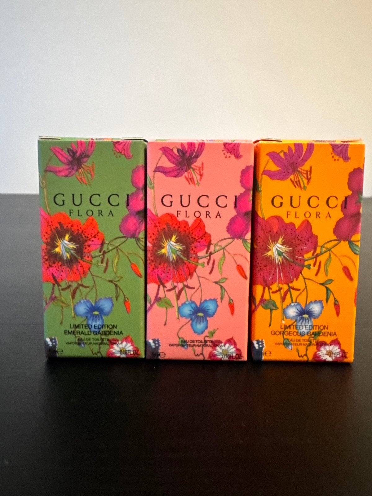 Gucci Flora Limited Edition miniaturen mini’s 5 ml, Ophalen of Verzenden