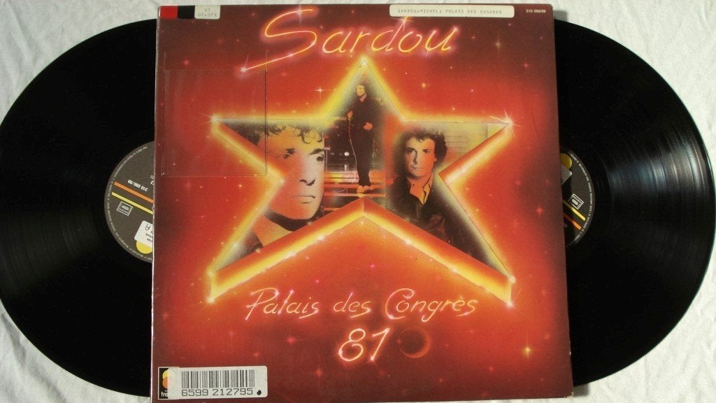 Michel Sardou - Palais des Congrès 81, Gebruikt, Ophalen of Verzenden, 12 inch, Gatefold hoes