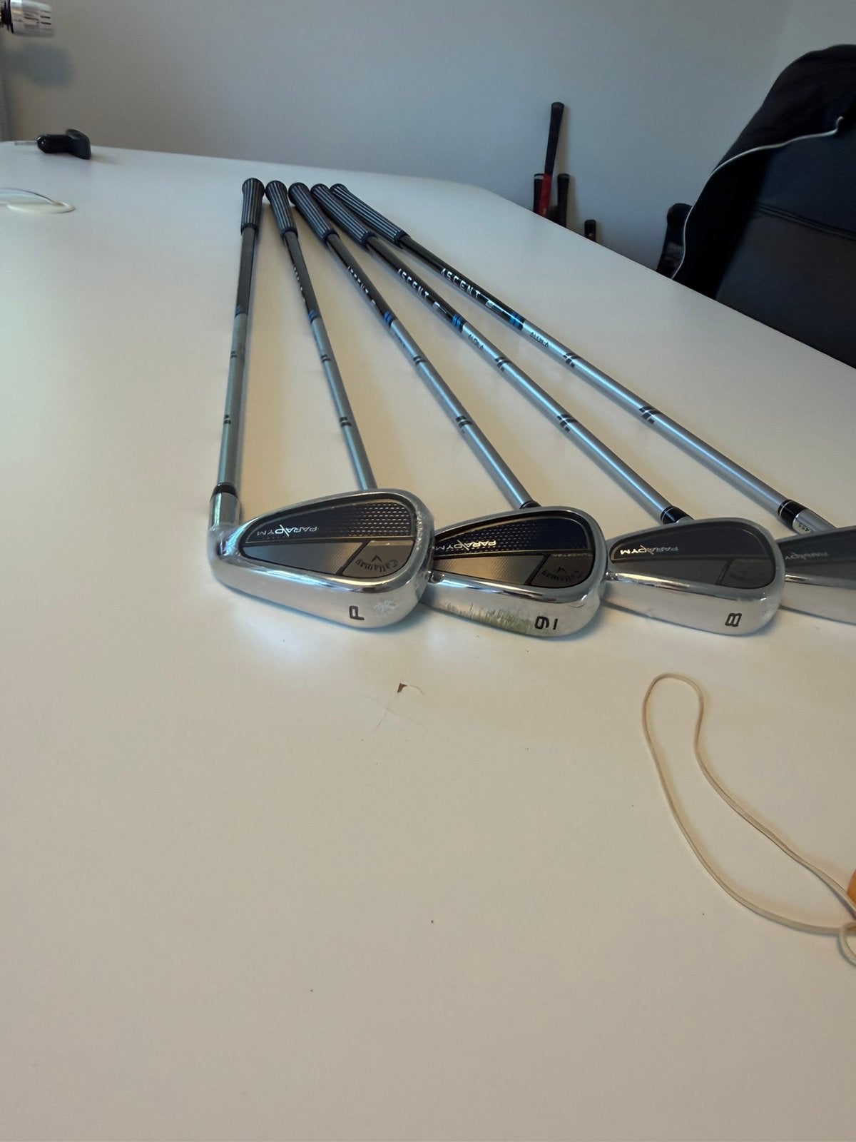 Callaway Paradym set - P-6 NEW - L flex - Testen ok! 6S1086, Sport en Fitness, Set, -, Nieuw, Ophalen of Verzenden