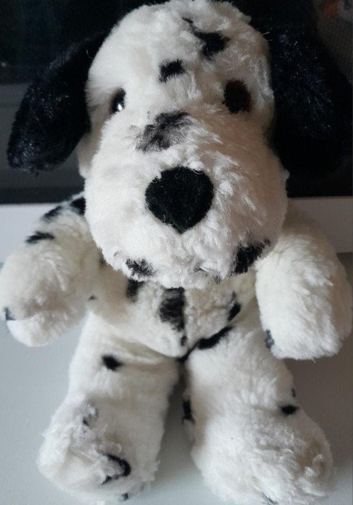 Dalmatier knuffel hondje vintage, Ophalen of Verzenden, Gebruikt, Hond, Klein (minder dan 20 cm)