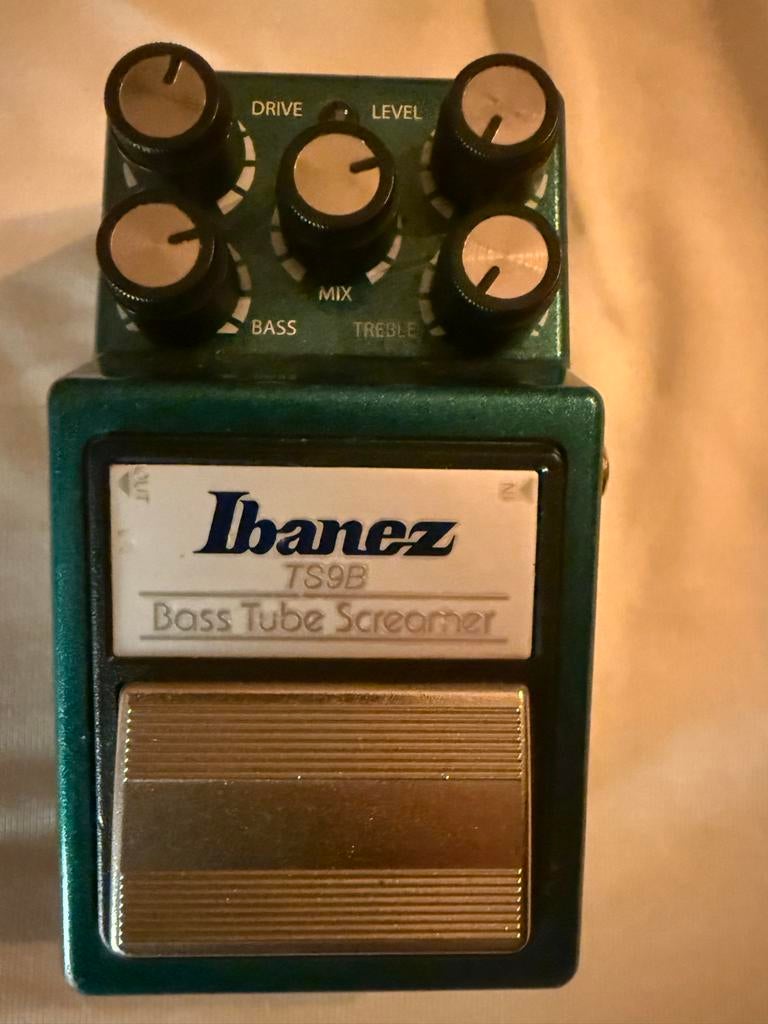 Ibanez TS9B Bass Tube Screamer - Overdrive/Distortion Pedaal, Ophalen of Verzenden, Zo goed als nieuw, Distortion, Overdrive of Fuzz