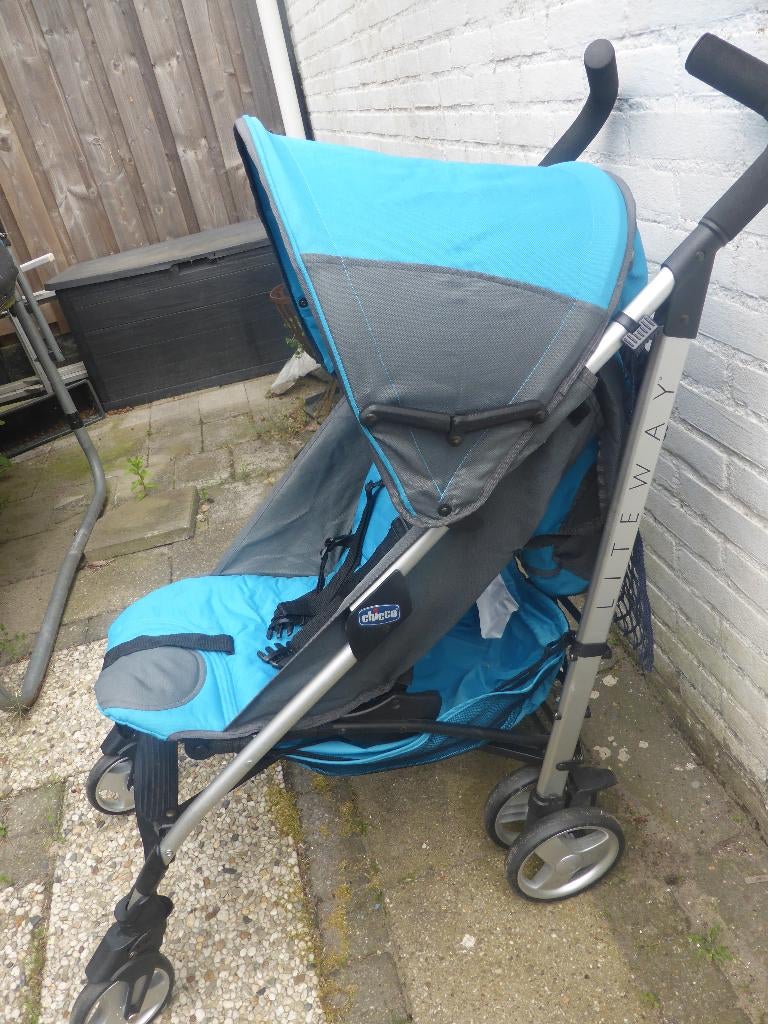 T.k. Buggy, Chicco Liteway., Ophalen, Gebruikt, Overige merken, Verstelbare rugleuning