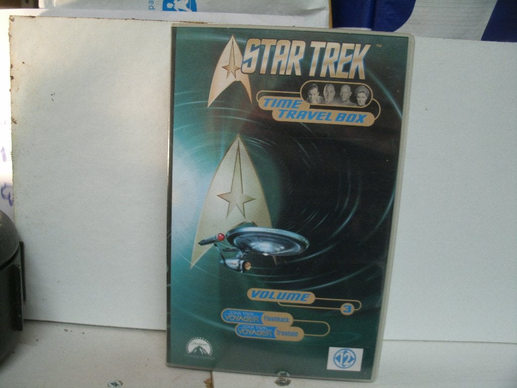 vhs 186b star trek time travel volume 3, Cd's en Dvd's, VHS | Film, Alle leeftijden, Ophalen of Verzenden, Gebruikt, Science Fiction en Fantasy