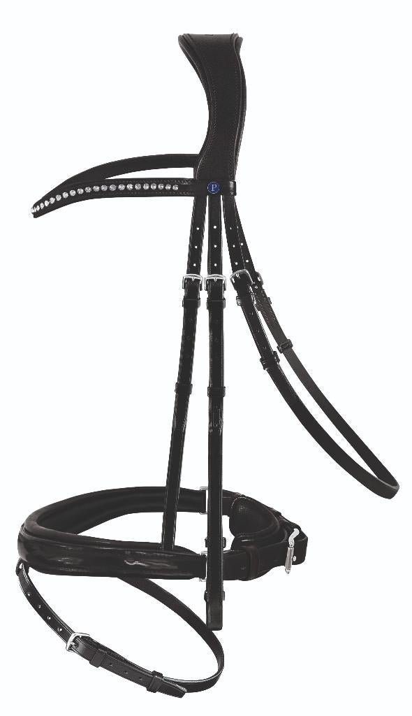 Passier Blu Spirit Hoofdstel Zwart Lak, maat Cob en Full, Dieren en Toebehoren, Ophalen of Verzenden, Nieuw, Dressuur