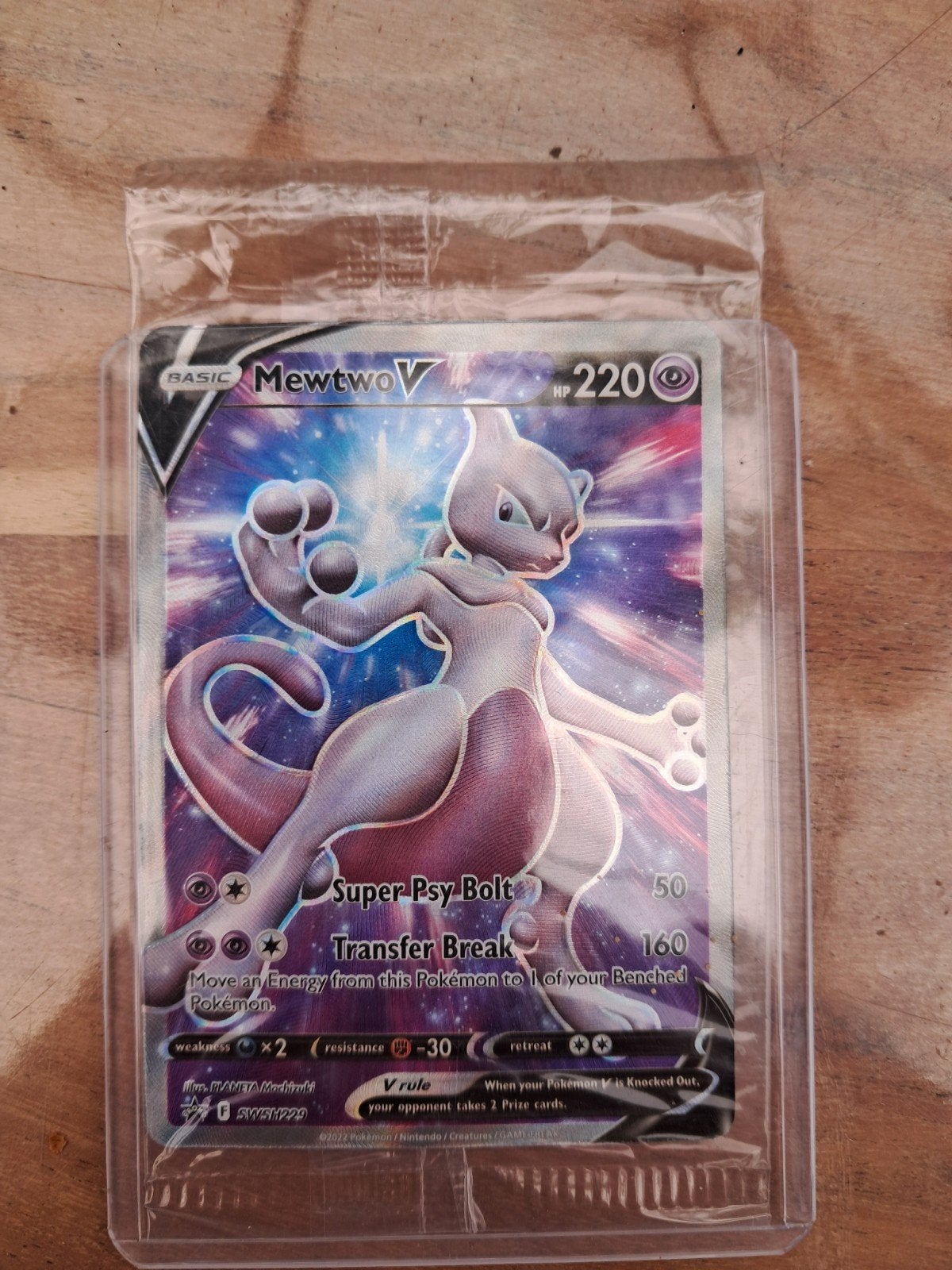 pokemon mewtwo promo sealed, Ophalen of Verzenden, Zo goed als nieuw