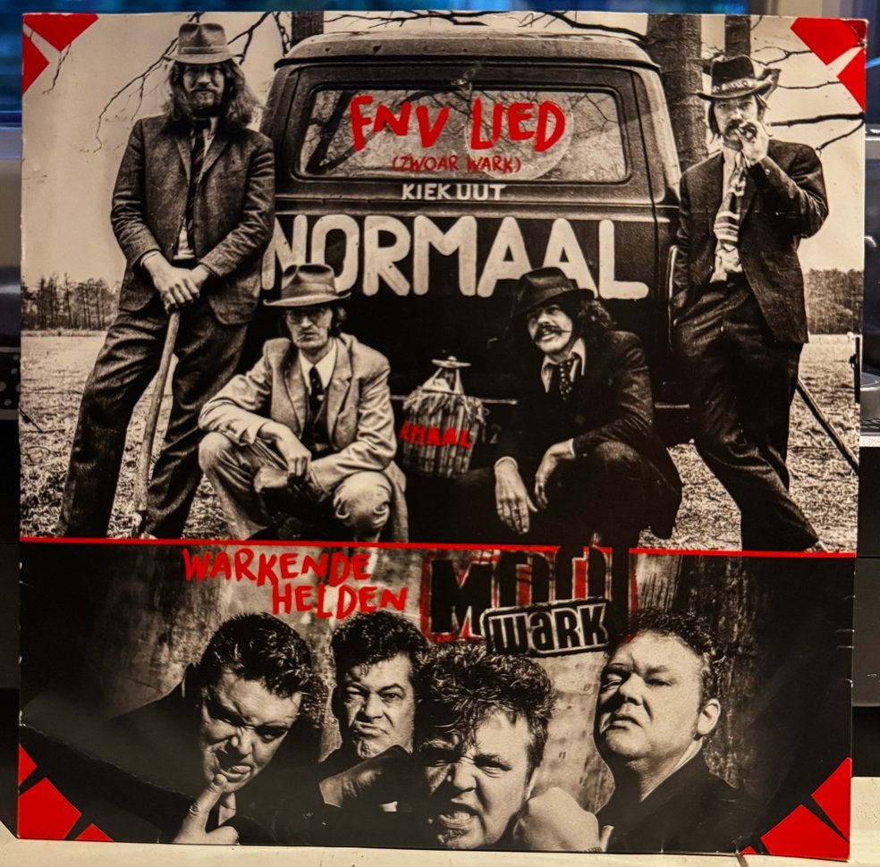 Normaal - FNV Lied (zwoar wark) / Mooi Wark (werkende helden, Gebruikt, 7 inch, Ophalen of Verzenden, EP
