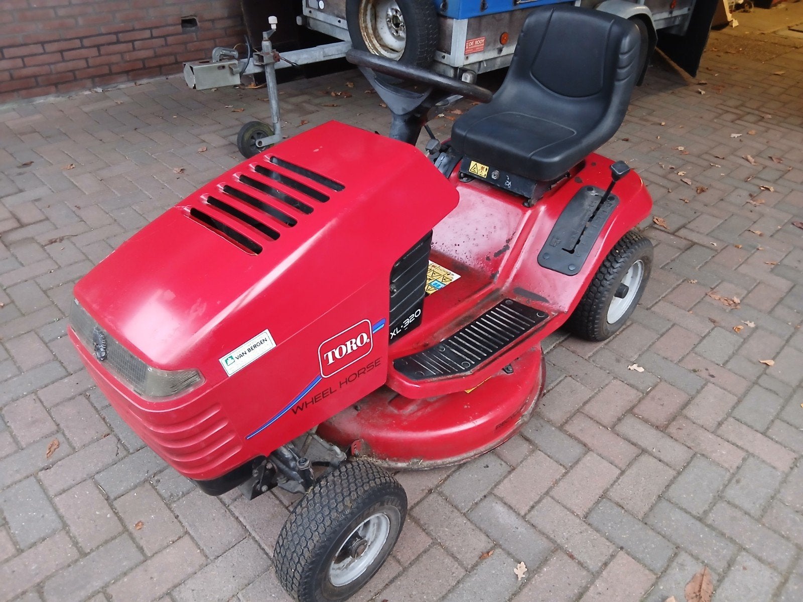 Te koop toro zitmaaier., Ophalen, Gebruikt, 50 cm of meer