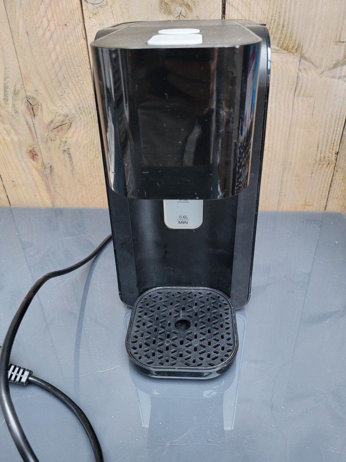 Compacte waterdispenser - Zwart, Ophalen of Verzenden, Gebruikt, Waterkoeler