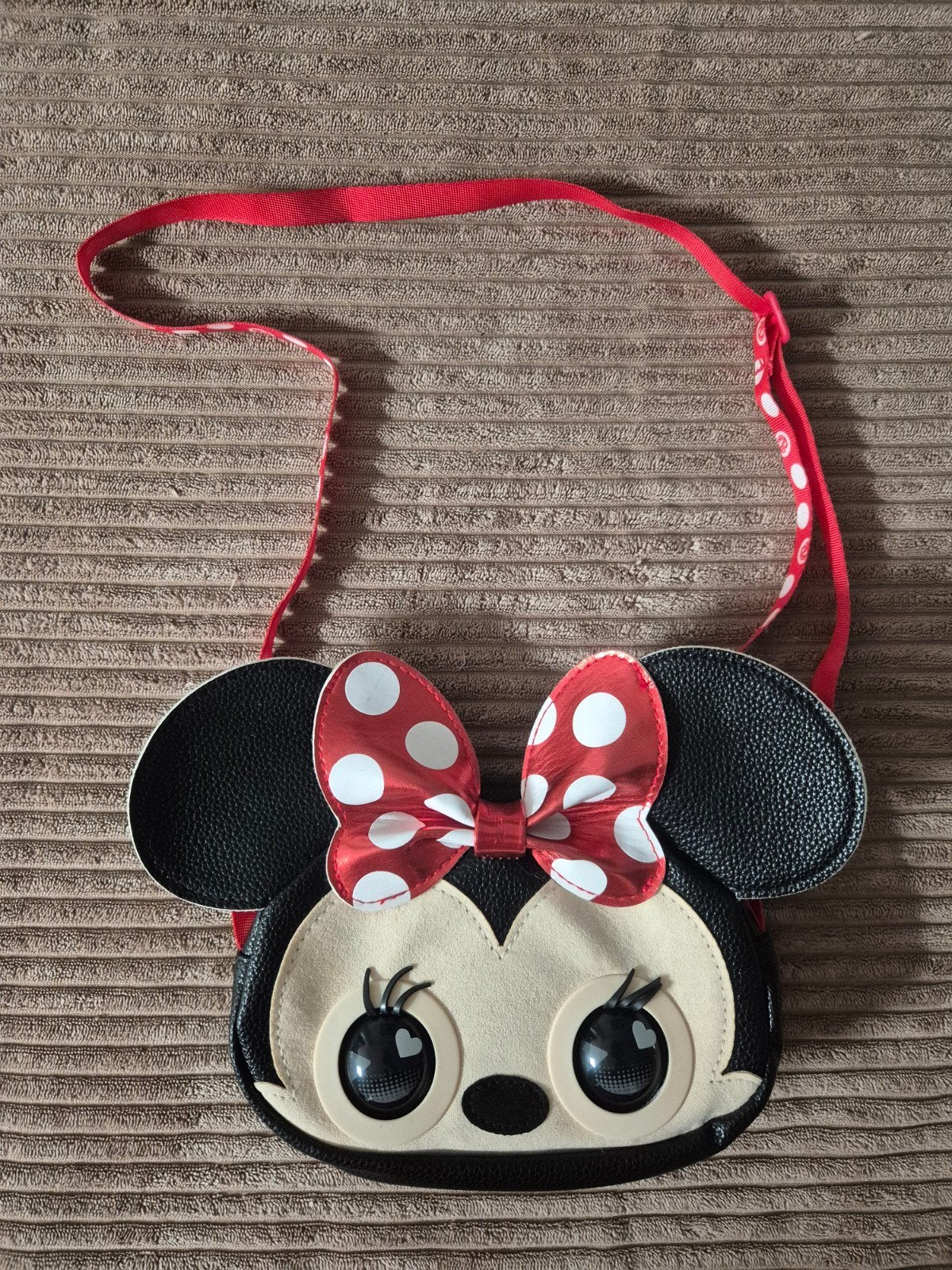 Minnie Mouse interactieve tas, Ophalen of Verzenden, Gebruikt, Zwart, Schoudertasje