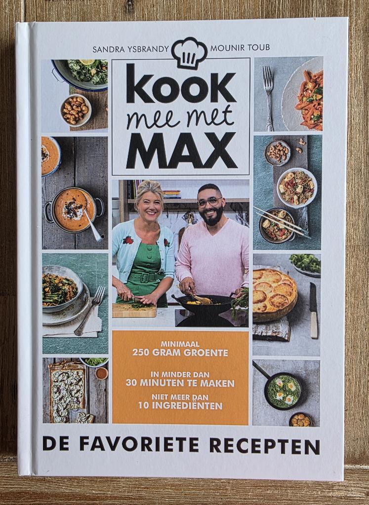 Kook mee met Max - Sandra Ysbrandy en Mounir Toub, Ophalen of Verzenden, Zo goed als nieuw, Sandra Ysbrandy