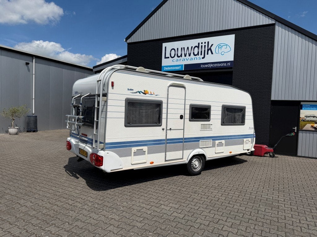 HOBBY De Luxe 495 UK ’02 (6 Pers., Rondzit), Caravans en Kamperen, Caravans, Rondzit, Hobby, Overige typen, Bedrijf