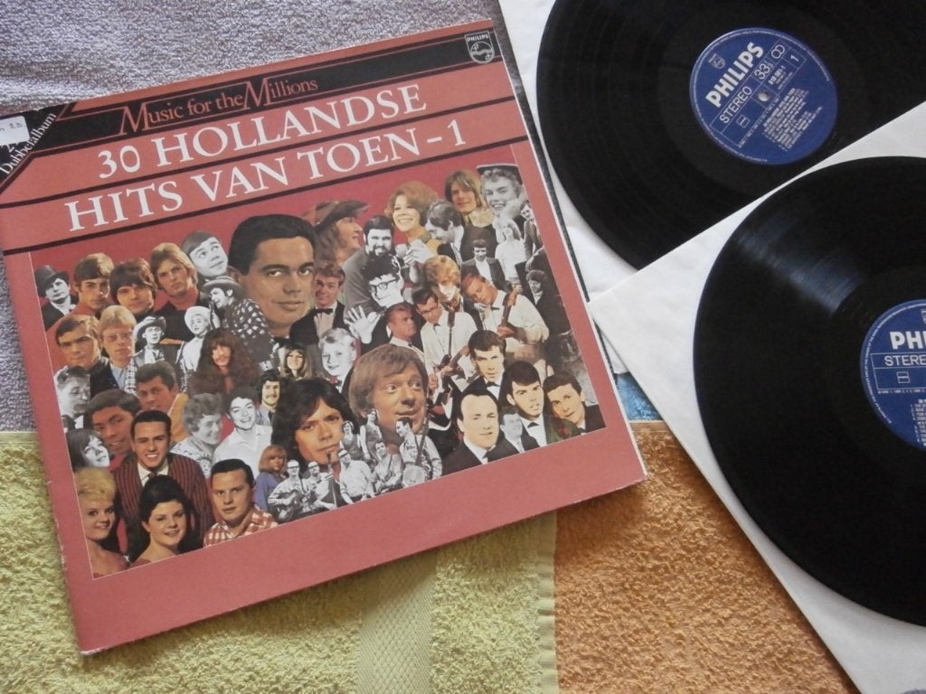 2-LP - 30 Hollandse Hits Van Toen - Various Artists., LP, Gatefold hoes, Ophalen of Verzenden, Zo goed als nieuw