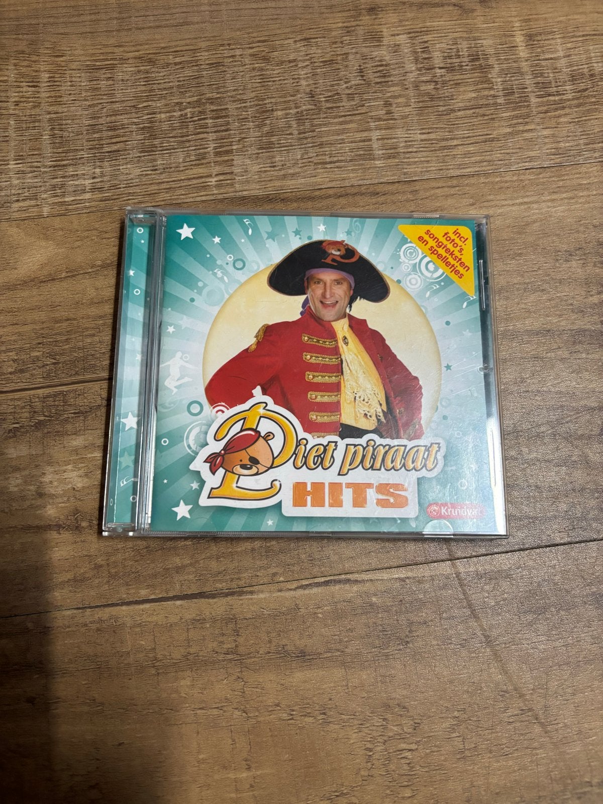 Piet Piraat Hits CD - Studio 100, Ophalen of Verzenden, Inclusief boekje, Muziek, Album