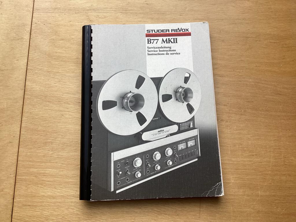 Revox B77 HS bandrecorder - Hoogwaardige audiokwaliteit, Audio, Tv en Foto, Bandrecorders, Ophalen, Bandrecorder