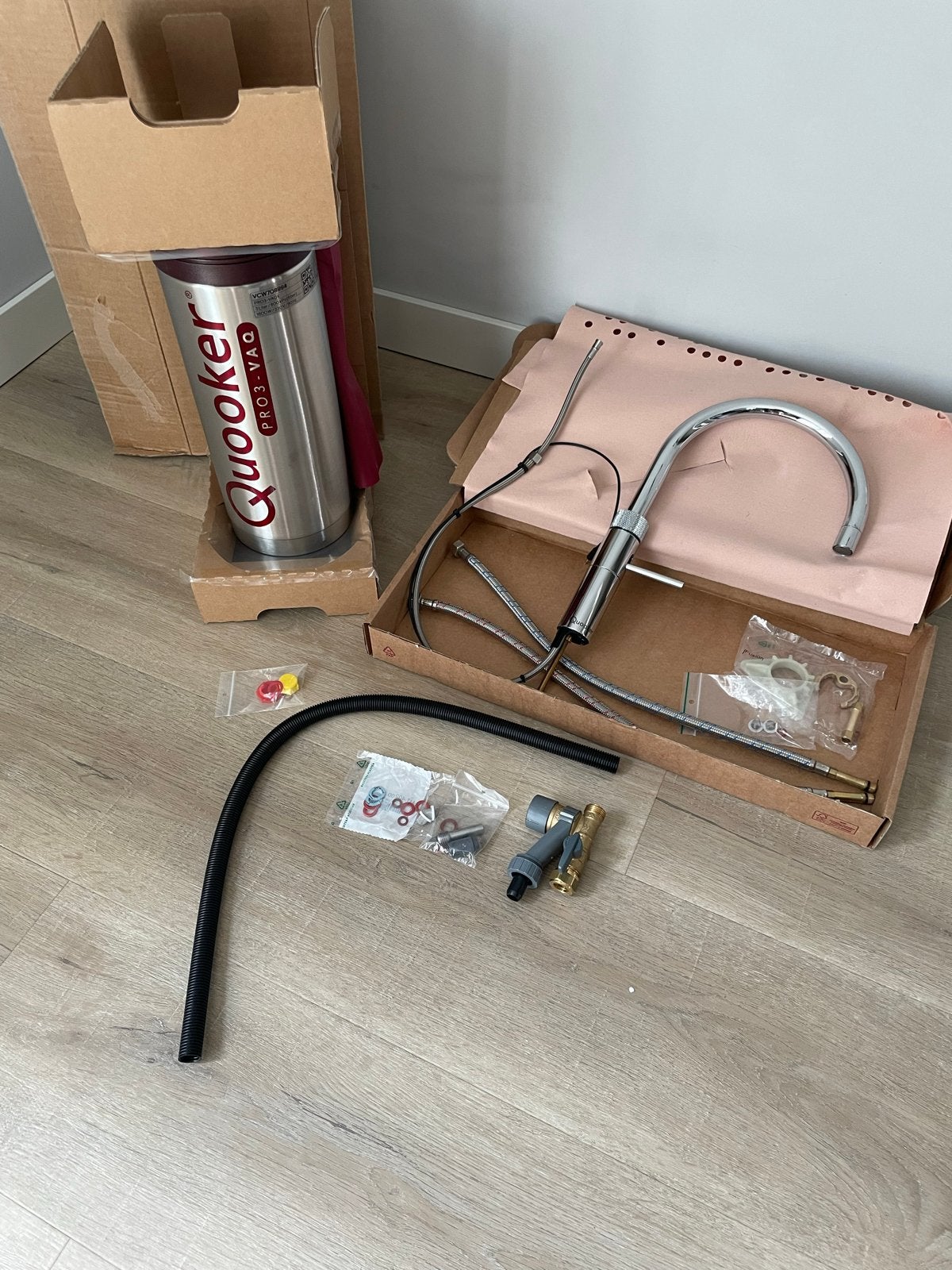 Quooker PRO3-VAQ Fusion kraan en boiler - Nieuw in doos, Doe-het-zelf en Verbouw, Sanitair, Nieuw, Ophalen
