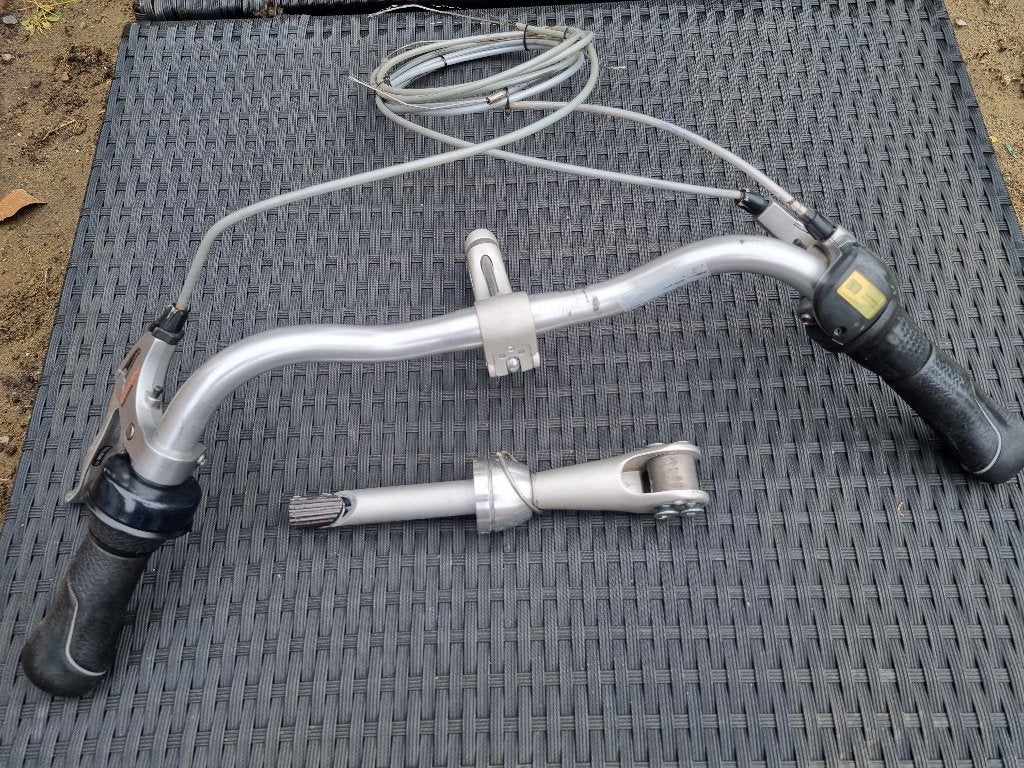 Stuur met toebehoren voor Gazelle fiets of E-bike, Fietsen en Brommers, Elektrische fiets, Gebruikt, Stuur, Ophalen of Verzenden