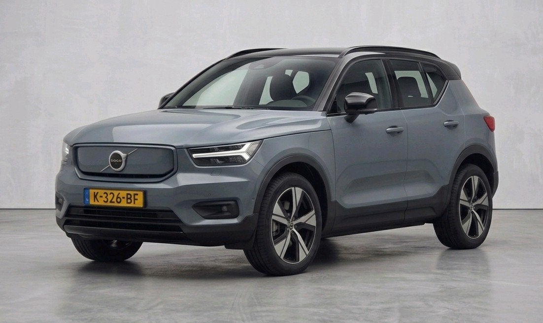 Volvo XC40 P8 408pk AWD Pure Electric 2020 Grijs, Auto's, Volvo, 34 min, Leder en Stof, Origineel Nederlands, Elektrisch