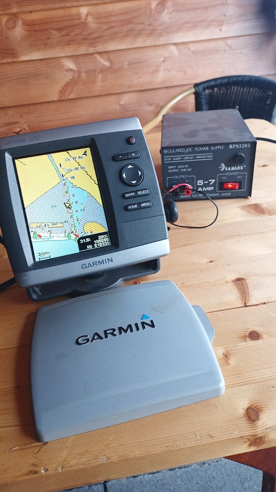 GPSmap 520 met kaart nederland, Ophalen of Verzenden, Zo goed als nieuw, Kaartplotter of Fish Finder