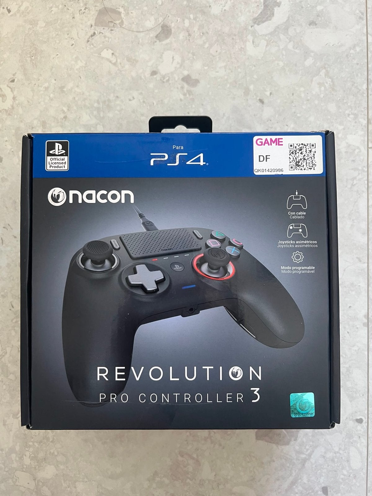 Nacon Revolution Pro Controller 3 voor PS4, Spelcomputers en Games, Spelcomputers | Sony PlayStation 4, Ophalen, Nieuw, Met 1 controller