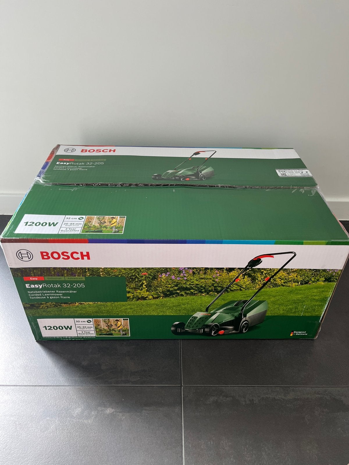 Nieuw in doos Bosch ARM easy rotak 32 grasmachine, Ophalen, Zo goed als nieuw