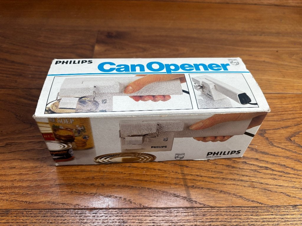 Vintage Elektrische Blikopener Philips, Huis en Inrichting, Keuken | Keukenbenodigdheden, Overige typen, Ophalen of Verzenden