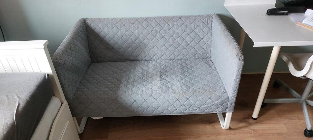 Compact IKEA bankje Knopparp, Gebruikt, Tweepersoons, 75 tot 100 cm, Ophalen of Verzenden