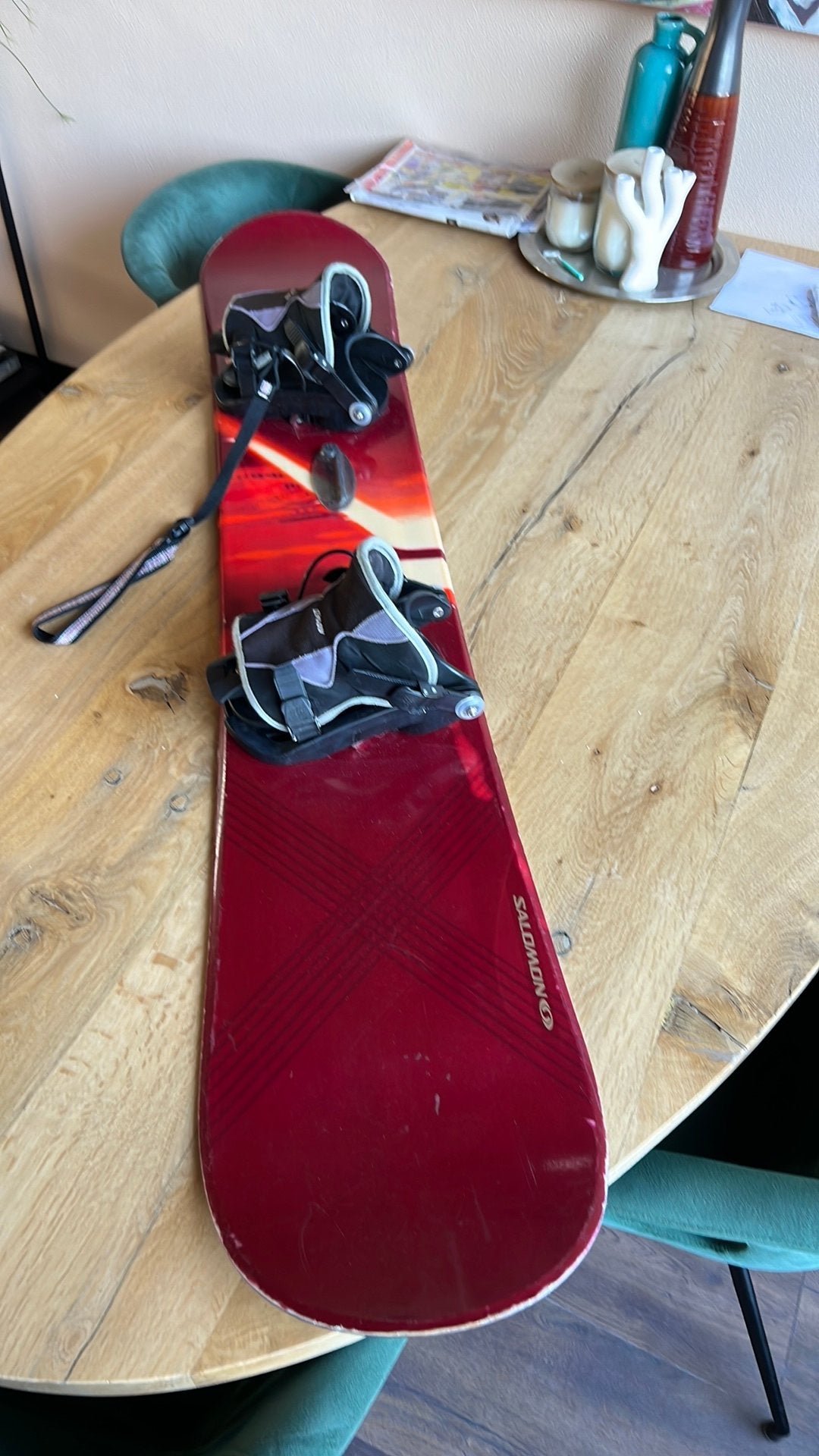 Complete snowboardset, Ophalen, Zo goed als nieuw, Board