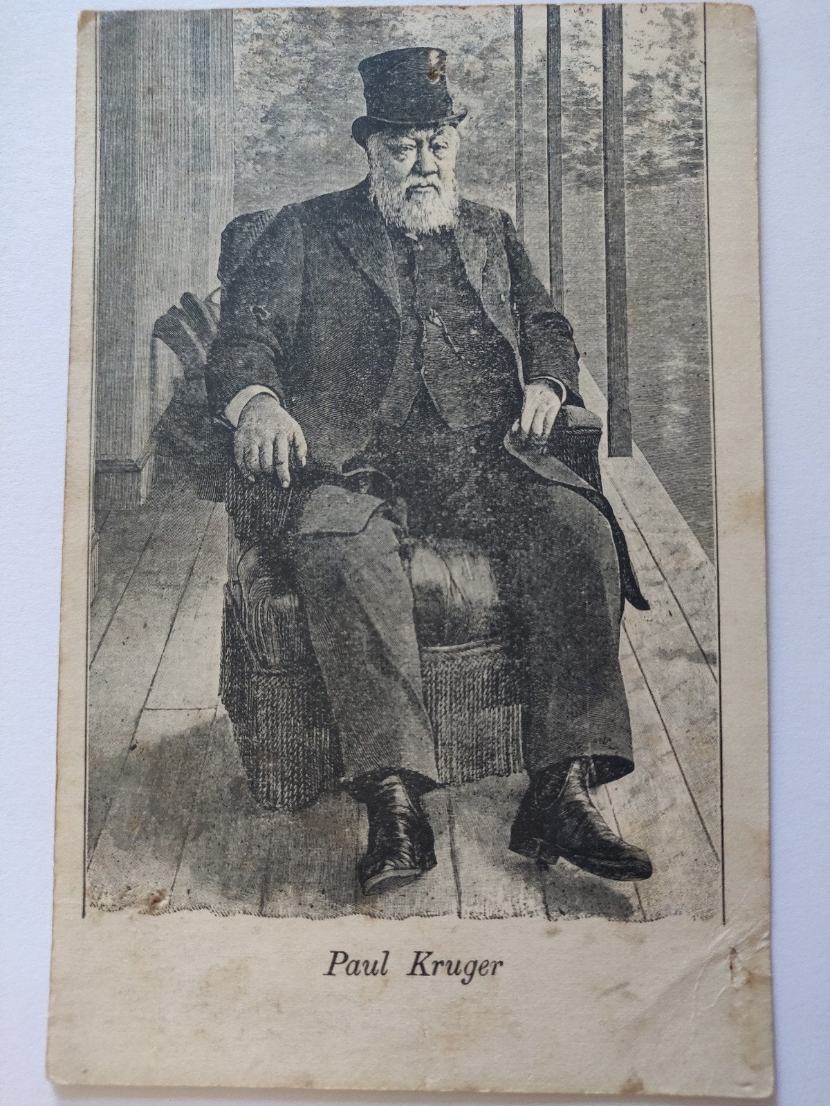 C201 Paul Kruger 1902, Verzamelen, Ophalen of Verzenden, 1920 tot 1940