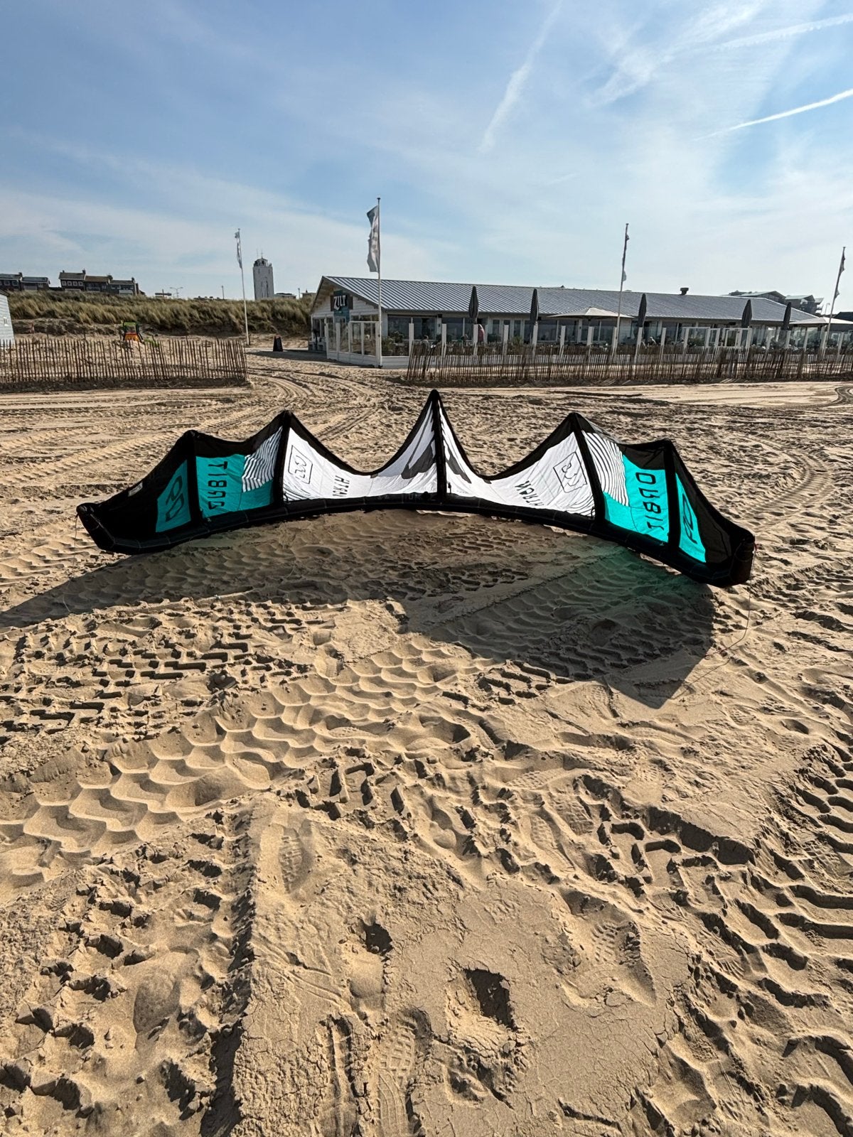 North Orbit Pro 09m² Kite 2024, 9 m², Geen board, Ophalen of Verzenden, Zo goed als nieuw