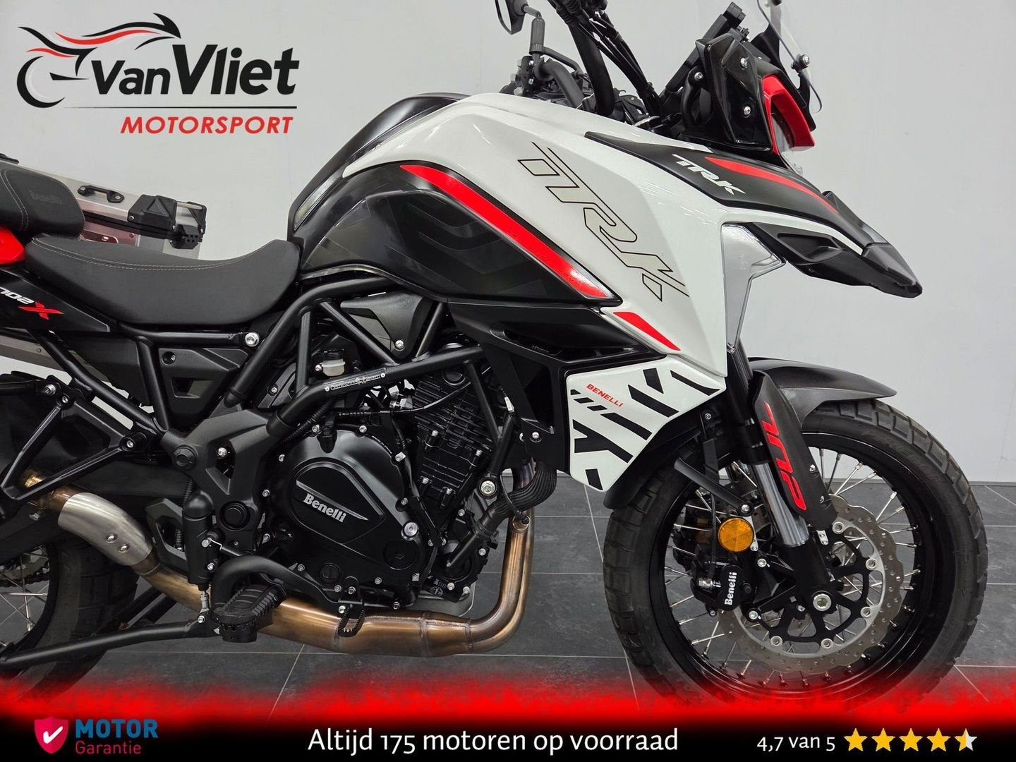 Top Conditie.! Benelli TRK 702 X Pas 1929km.! BJ 2025 E5+, 2 cilinders, Bedrijf, Onbekend, Overig
