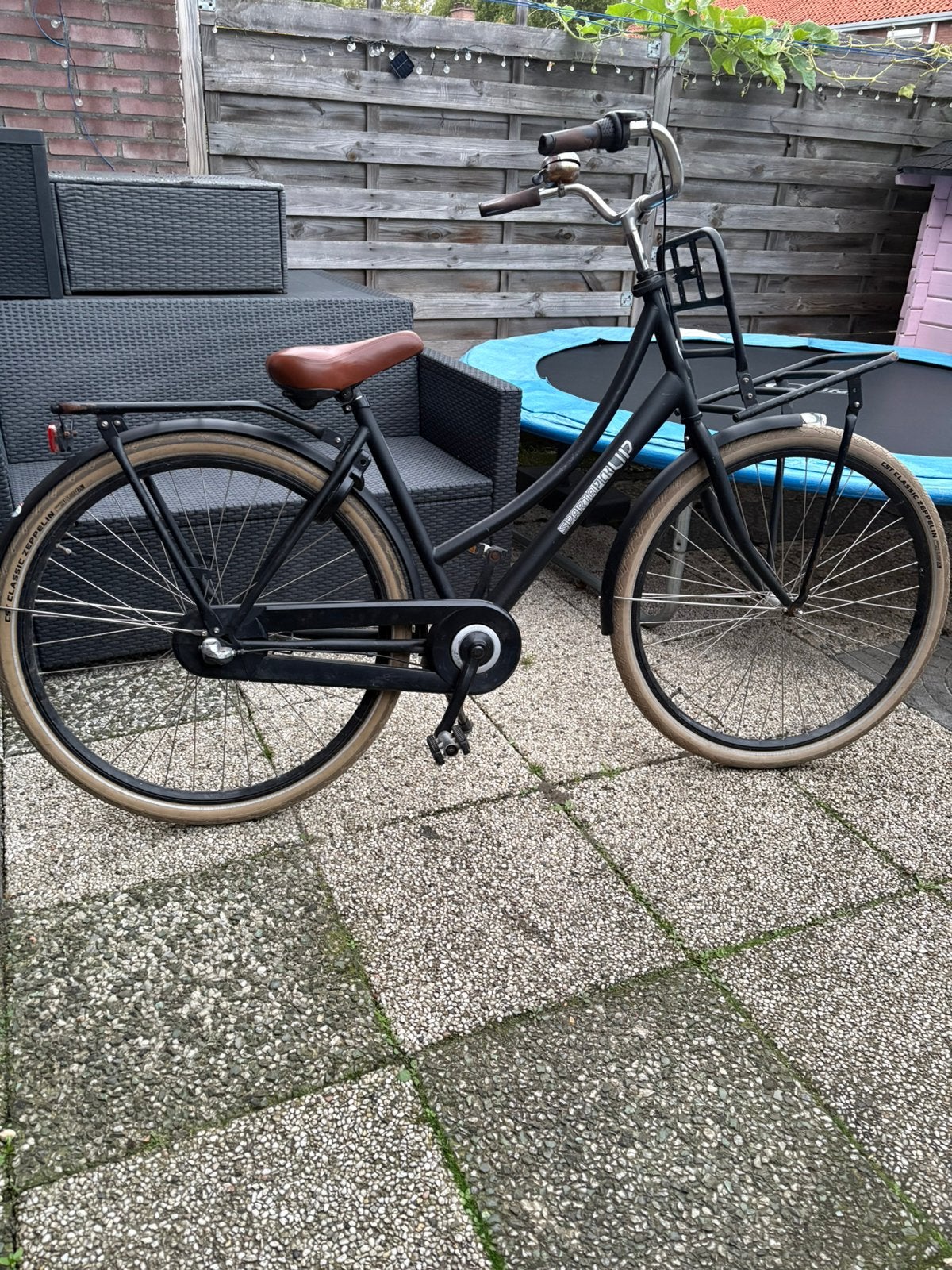 Sparta pick UP meisjesfiets 28 inch, Terugtraprem, Gebruikt, Versnellingen, Ophalen