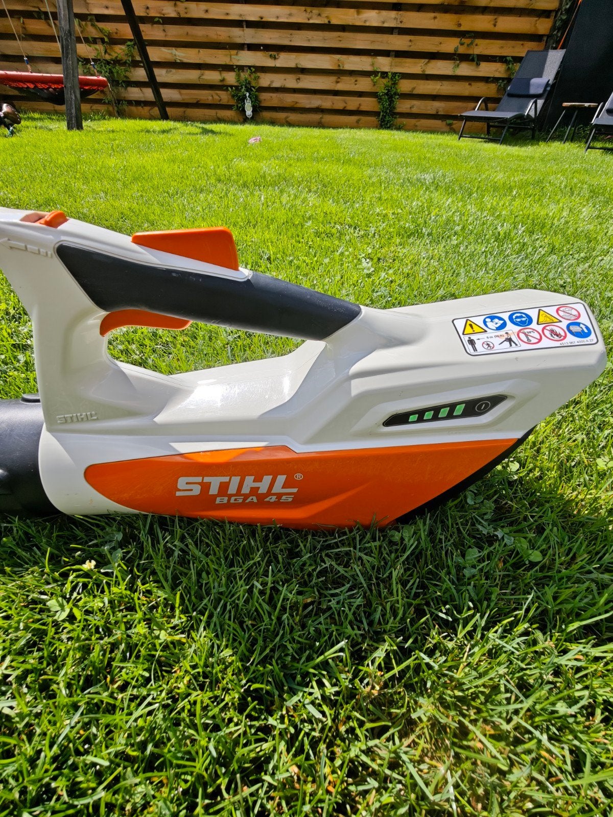 Stihl Accu Bladblazer - Ideaal voor de kleinere tuin, Stihl, Gebruikt, Ophalen of Verzenden, Accu