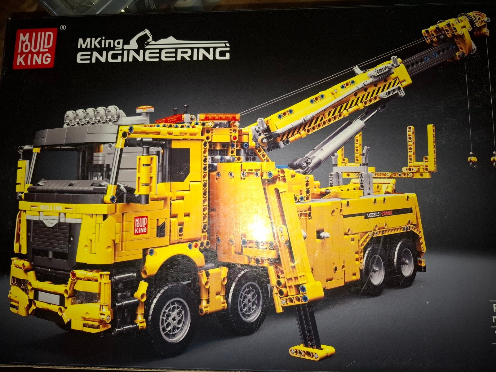 Mould King Engineering Takelwagen Kraanwagen 17028, Ophalen of Verzenden, Nieuw, Overige merken