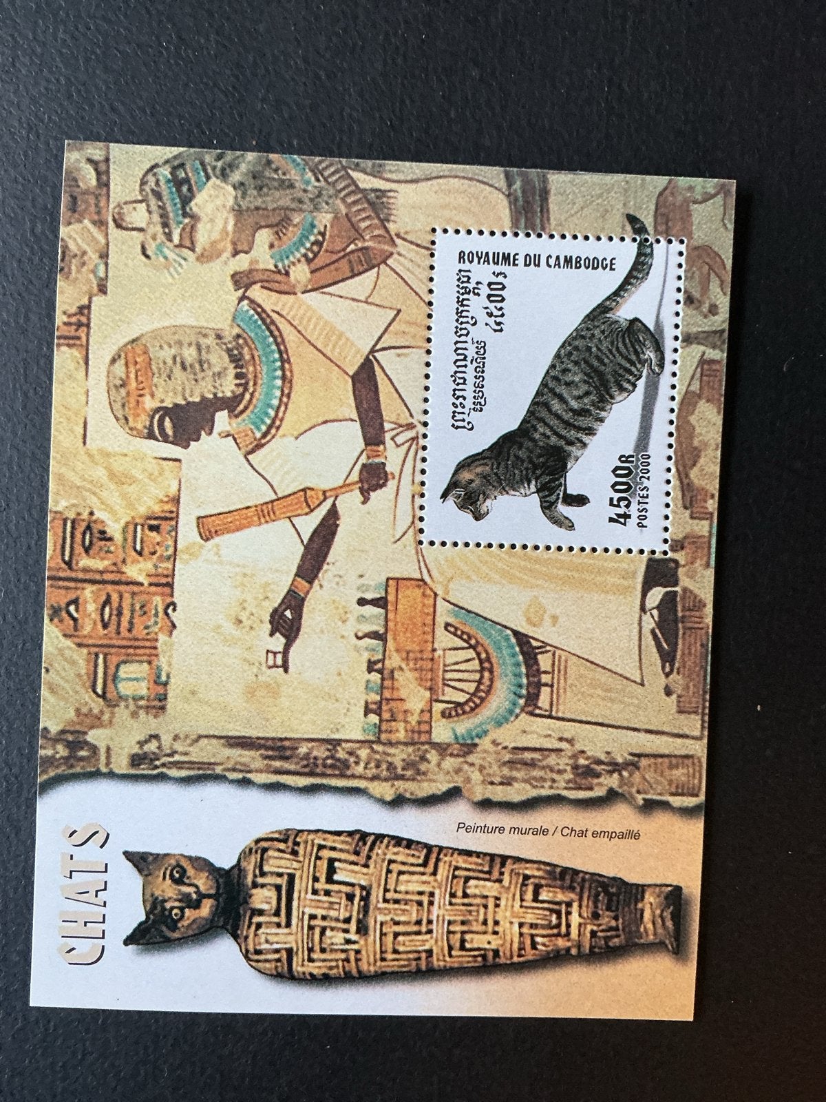 Katten Katzen Chats Cambodja - Postes 2000, Verzenden, Postfris, Overige thema's