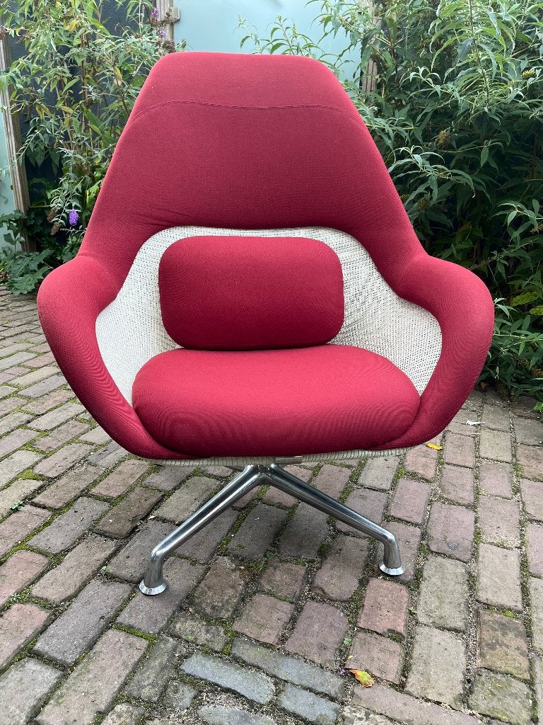 2x Steelcase Coalesse fauteuils, Ophalen, Metaal, 75 tot 100 cm, Zo goed als nieuw