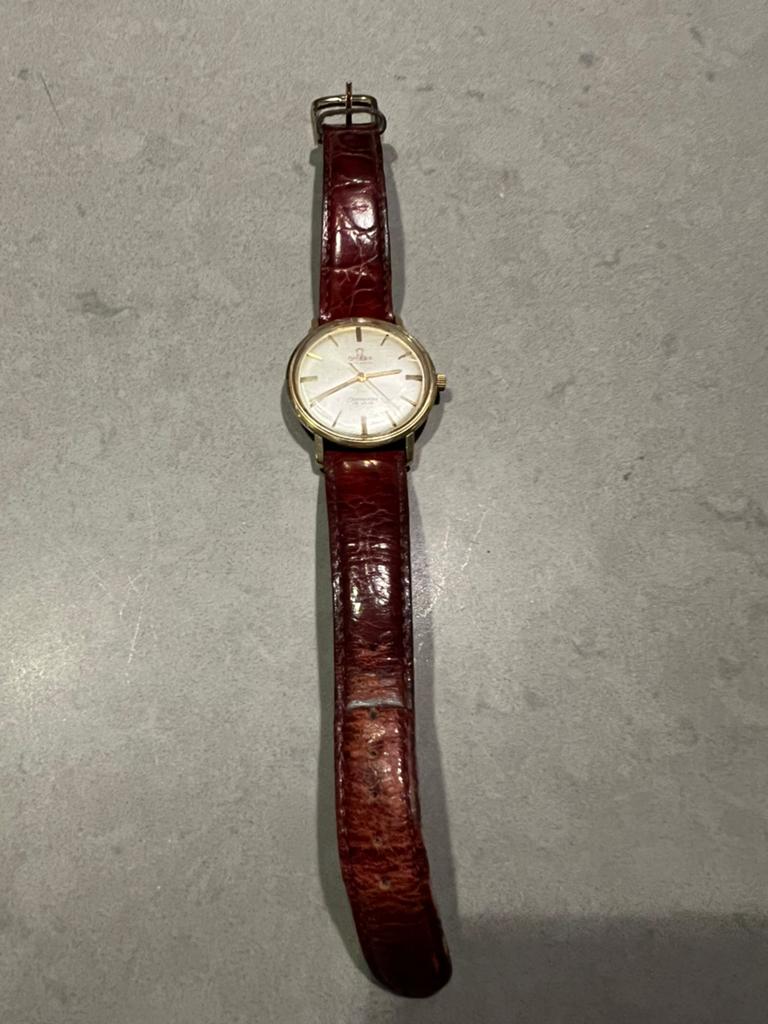 Omega Seamaster De Ville Automatic Verguld Polshorloge, Sieraden, Tassen en Uiterlijk, Horloges | Antiek, Overige materialen, Met bandje