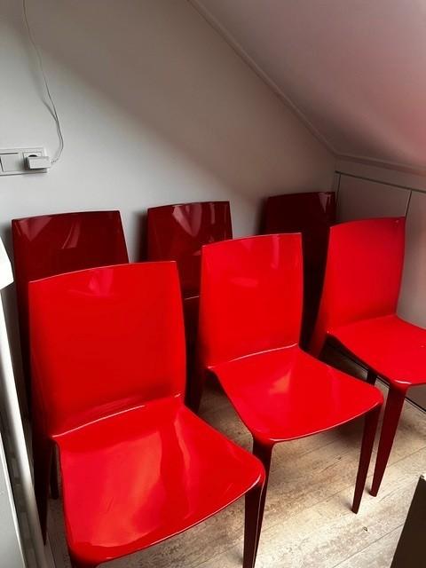 Te koop: 6x Heller UltraBellini stoel – Mario Bellini design, Ophalen, Kunststof, Gebruikt, Modern