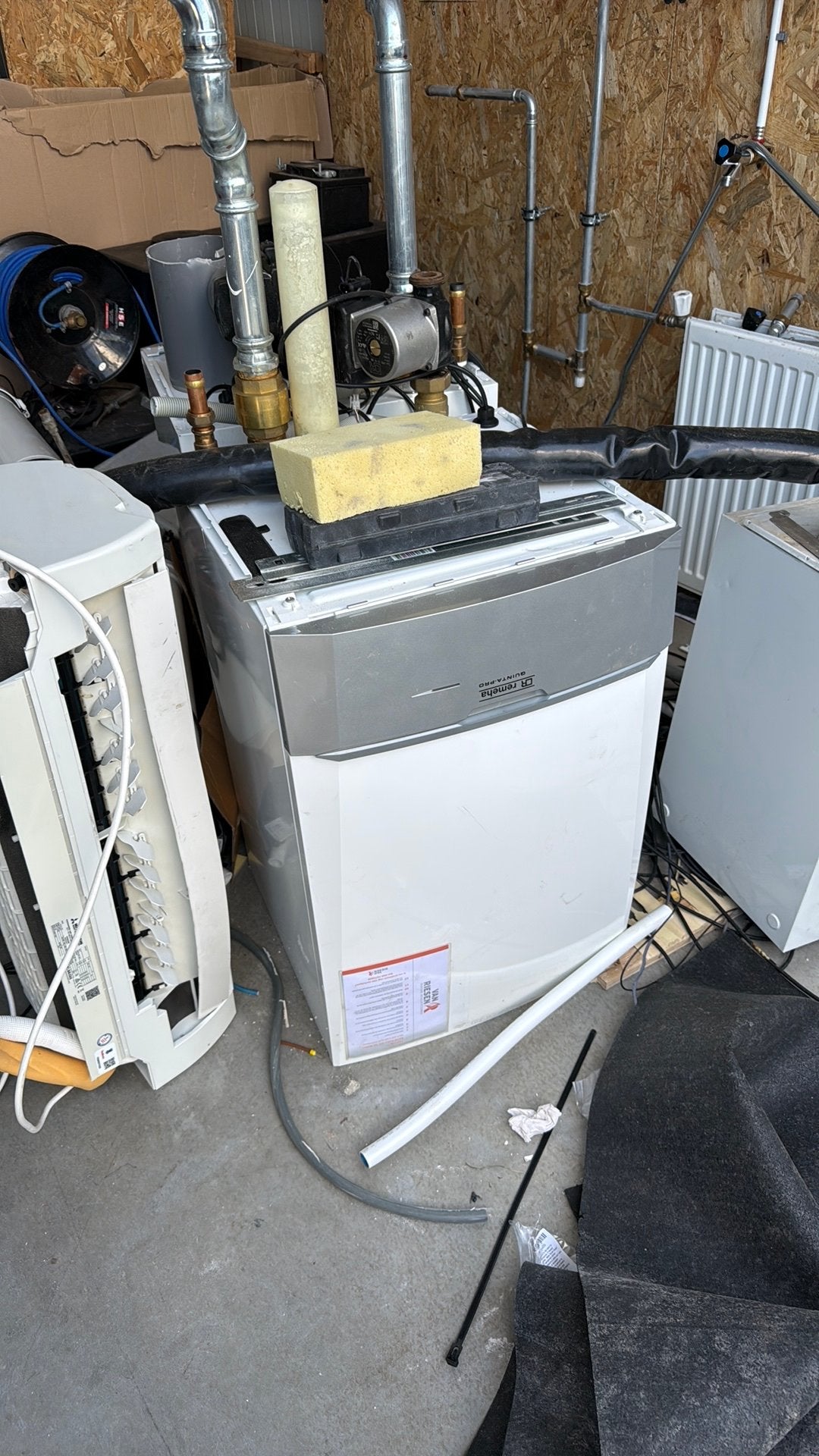 2x remeha quinta pro 65 cv ketel, Ophalen, Boiler, Zo goed als nieuw, Minder dan 20 liter