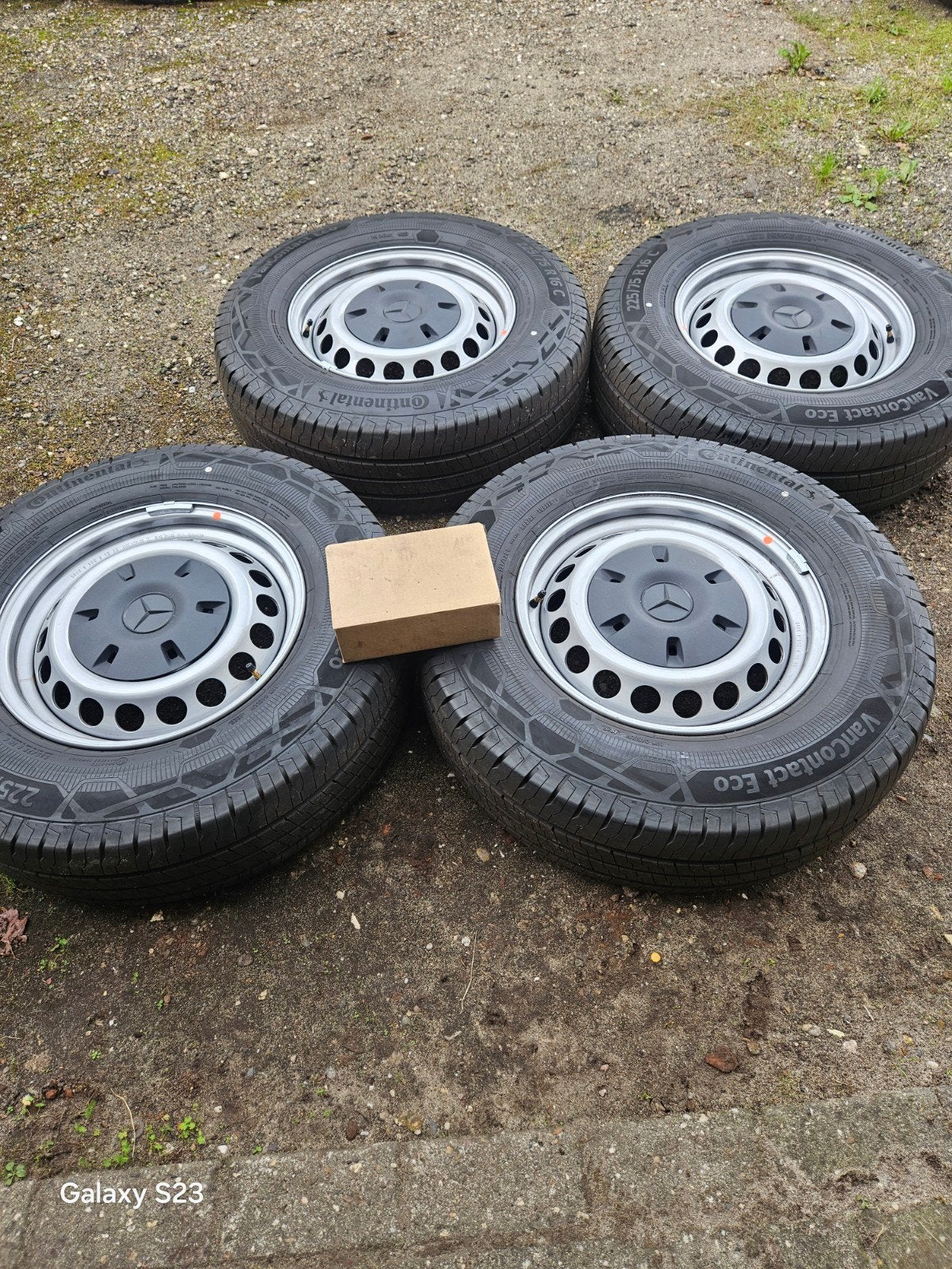 Nieuw demo set 16 inch 6x130  Mercedes sprinter velgen, Gebruikt, 16 inch, Banden en Velgen, Ophalen of Verzenden